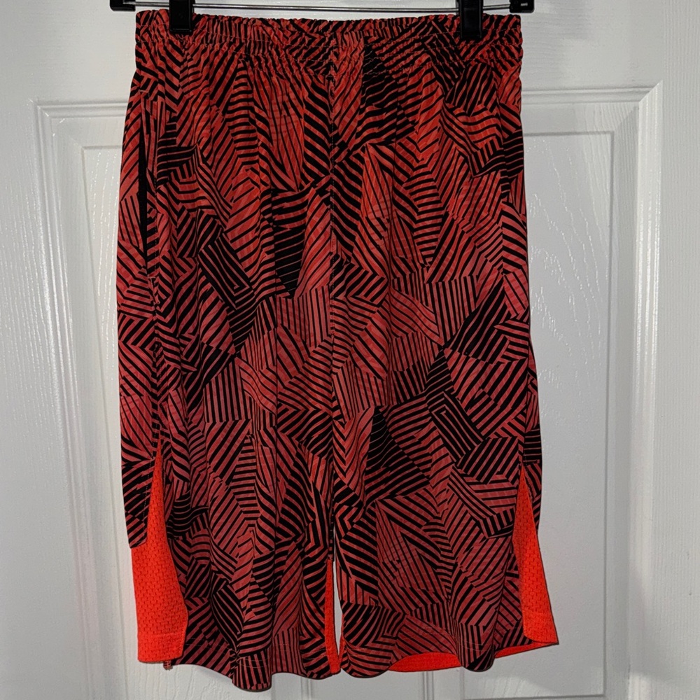 Xersion Red and Black Athletic Shorts quick dry